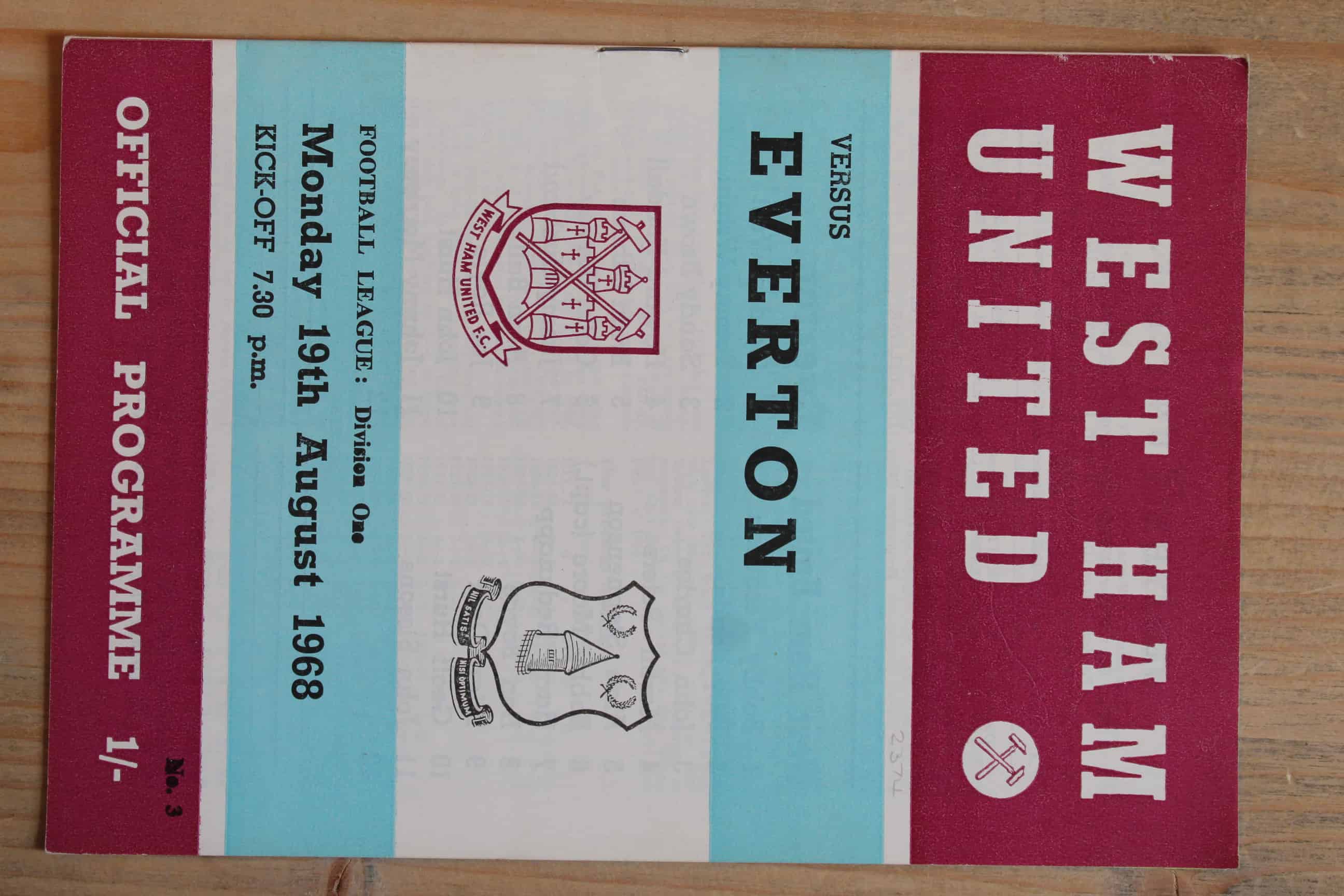 West Ham United FC v Everton FC